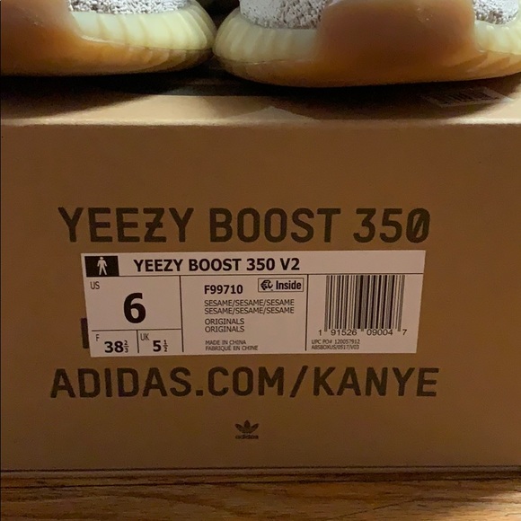 Yeezy Boost 350 V2 Sesame - Picture 3 of 7